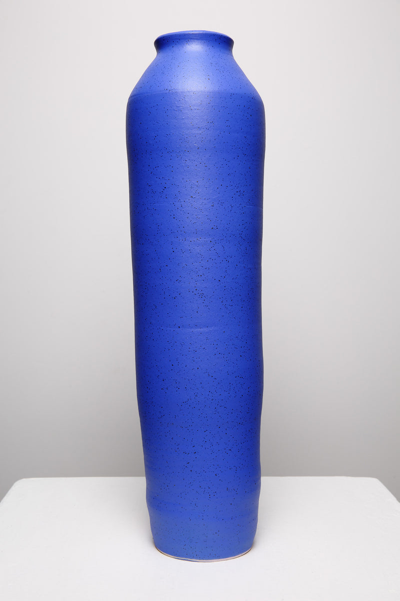 Majorelle Matte Blue Speckle Vase 212