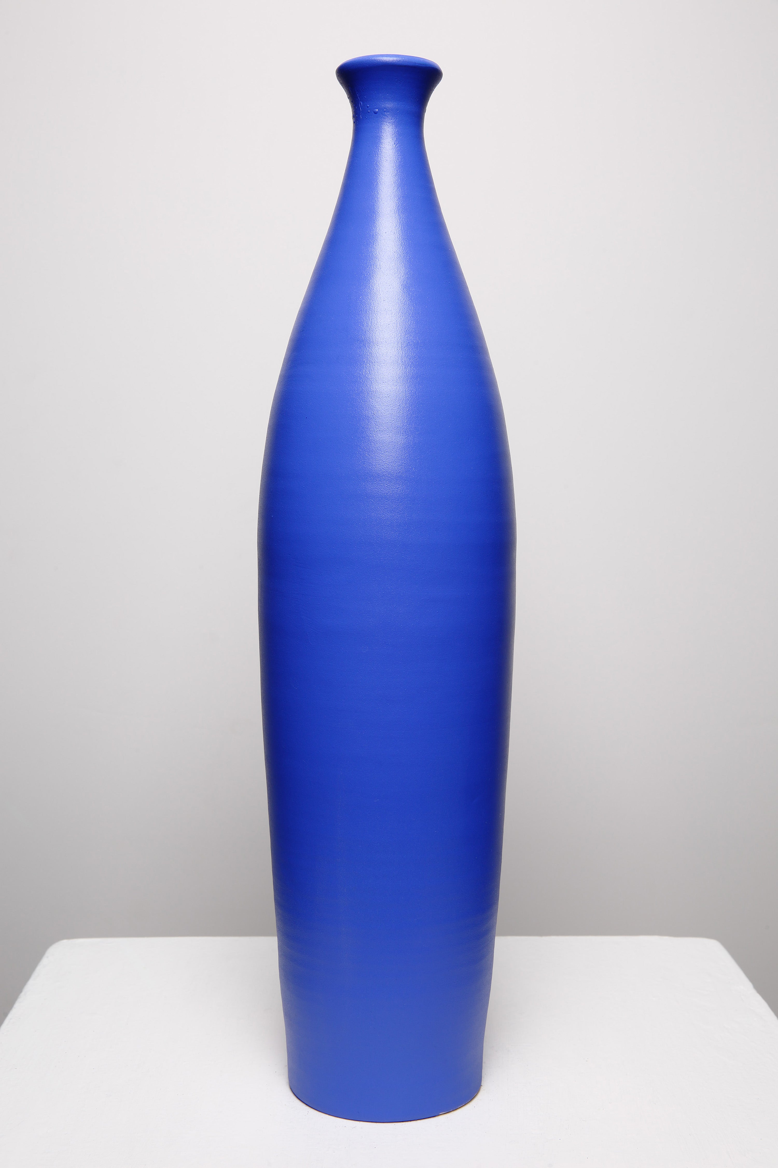 Long Necked Majorelle Blue Vase 222
