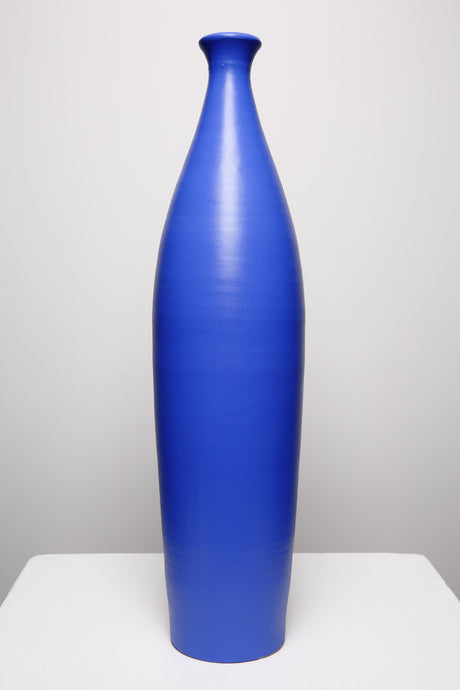 Long Necked Majorelle Blue Vase 222