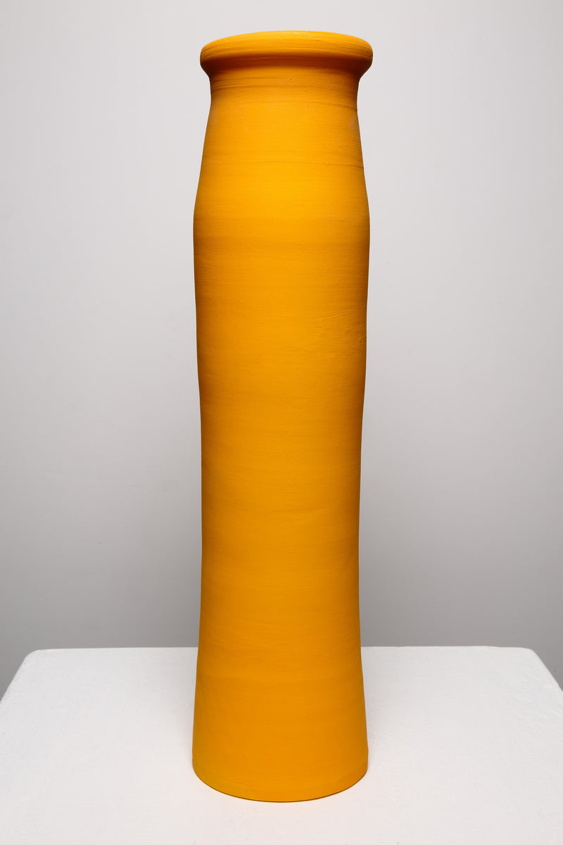 Tall Majorelle Bright Orange Vase 238