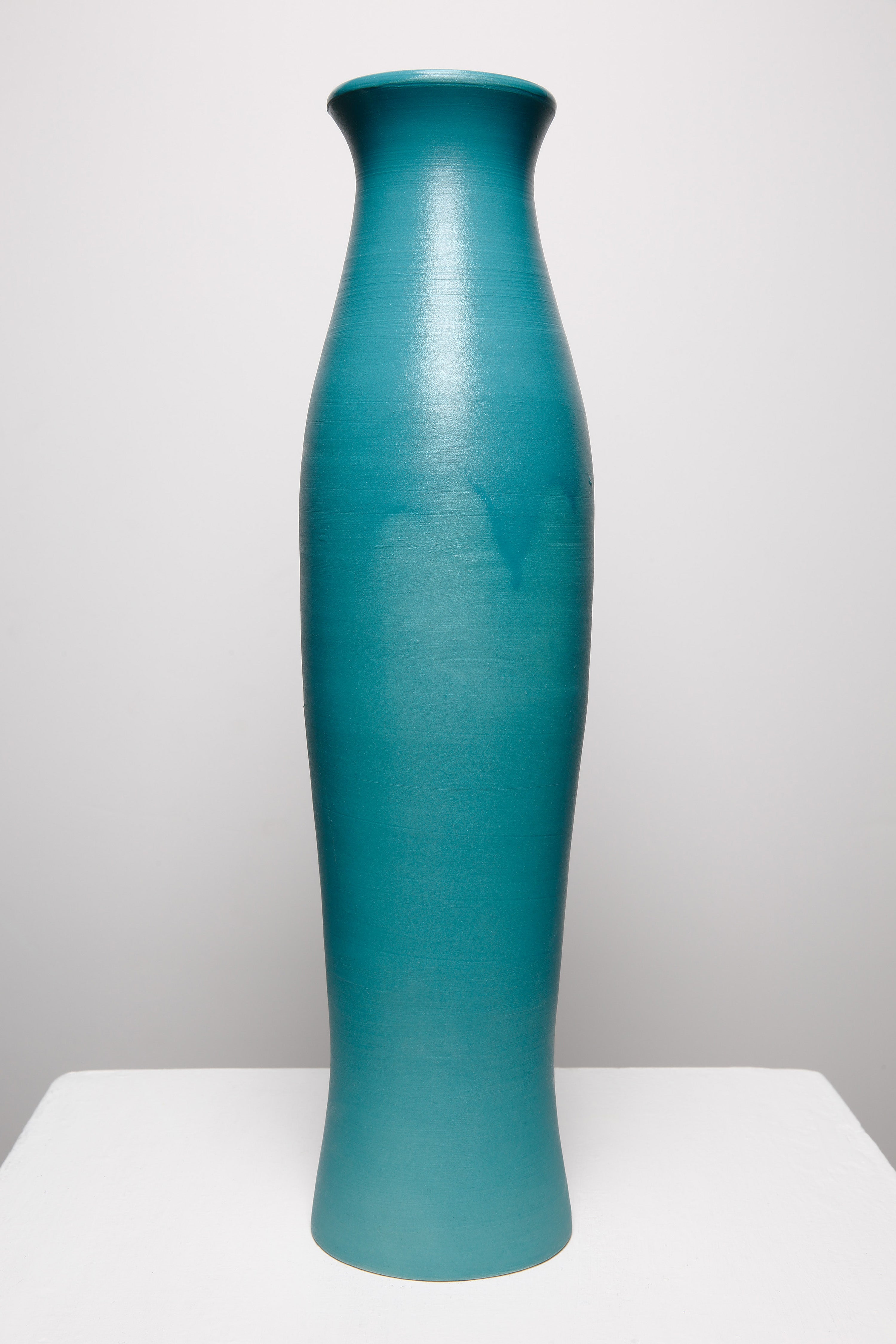 Majorelle Turquoise Curve Vase 239