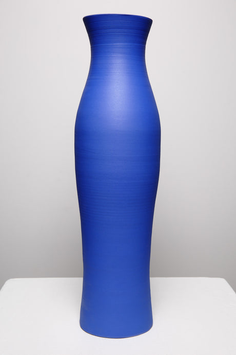 Tall Majorelle Blue Vase